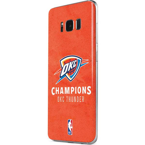 2025 NBA Champions Oklahoma City Thunder Galaxy S8 Plus Skin